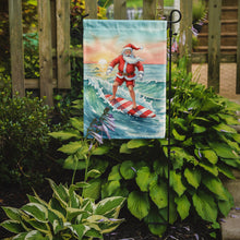 Load image into Gallery viewer, Santa Claus Surfing Christmas Morning Christmas Garden Flag