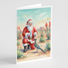 Load image into Gallery viewer, Santa Claus with a Roadrunner Christmas Greeting Cards Pack of 8