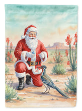 Load image into Gallery viewer, Santa Claus with a Roadrunner Christmas Garden Flag