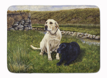 Load image into Gallery viewer, Yellow and Black Labradors Machine Washable Memory Foam Mat FRF0018RUG