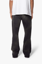 Load image into Gallery viewer, Faded Bootcut Sweatpants - Washed Black