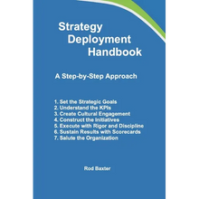 Load image into Gallery viewer, Strategy Deployment Handbook: A Step-by-Step Approach - Paperback