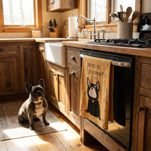 Load image into Gallery viewer, Fetch It Yourself Dog Lover Dish Cloth Towel | 28" Square