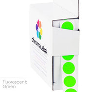 Load image into Gallery viewer, 1/2&quot; Permanent Round, Color-Code Dot Stickers: 1,000/Box