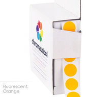 Load image into Gallery viewer, 1/2&quot; Permanent Round, Color-Code Dot Stickers: 1,000/Box