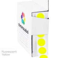 Load image into Gallery viewer, 1/2&quot; Permanent Round, Color-Code Dot Stickers: 1,000/Box