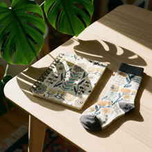 Load image into Gallery viewer, Folk Art Socks and Notebook Bundle