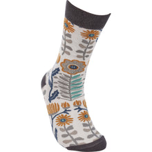 Load image into Gallery viewer, Folk Art Socks and Notebook Bundle