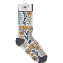 Load image into Gallery viewer, Folk Art Socks and Notebook Bundle