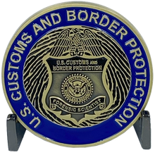 Load image into Gallery viewer, DL7-06 CBP Forensics Scientist Laboratories and Scientific Services Border Patrol Field Operations AMO Challenge Coin