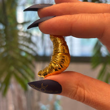 Load image into Gallery viewer, French Croissant Brooch in Gold &amp; Silver 1.4" Metal Pin for Food Lovers