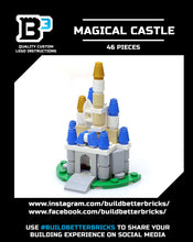 Load image into Gallery viewer, Custom Mini Magical Castle made using LEGO parts - B3 Customs