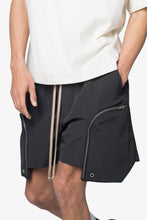 Load image into Gallery viewer, Front Pocket Geo Shorts - Black