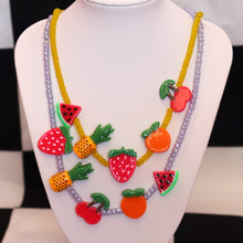 Load image into Gallery viewer, Fruit Beaded Necklaces