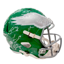 Load image into Gallery viewer, Philadelphia Eagles Team-Signed Kelly Green Alternate Full-Size Helmet - 28 Signatures