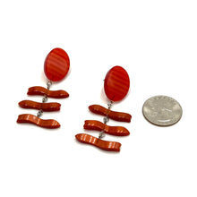 Load image into Gallery viewer, Rusted Directions Moonglow Statement Earrings *