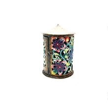 Load image into Gallery viewer, Painted Floral Hanging Lantern