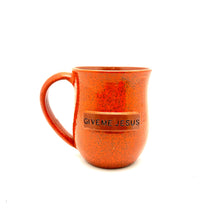 Load image into Gallery viewer, Give Me Jesus Mug - Glitter Orange