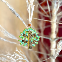 Load image into Gallery viewer, Tree of Life Tree Ornament- Turquoise/Green