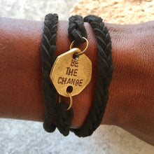 Load image into Gallery viewer, &quot;Be the Change&quot; Wrap Bracelet