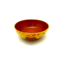Load image into Gallery viewer, Calliope Heart Ice-Cream Bowls - Speckled Yellow