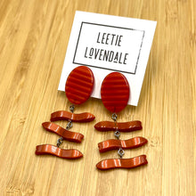 Load image into Gallery viewer, Rusted Directions Moonglow Statement Earrings *