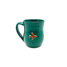Load image into Gallery viewer, Airplane Mug- Teal Green
