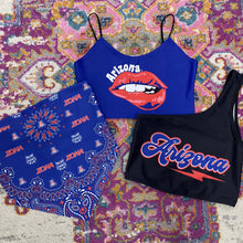 Load image into Gallery viewer, University of Arizona Lips Spaghetti Tank