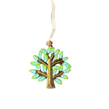 Load image into Gallery viewer, Tree of Life Tree Ornament- Turquoise/Green