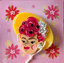 Load image into Gallery viewer, Elizabeth Brooch by Marla VonDuta x Lipstick &amp; Chrome
