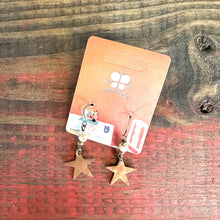 Load image into Gallery viewer, Little Copper Star Earring