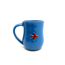 Load image into Gallery viewer, Airplane Mug- Blue