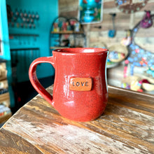 Load image into Gallery viewer, Love Mug - Glitter Red