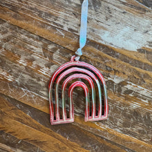 Load image into Gallery viewer, Rainbow Ornament- Red