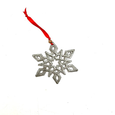 Rustic Snowflake Ornament