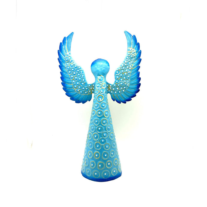Light Blue Large Standing Angel