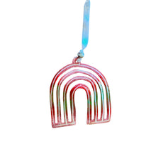 Load image into Gallery viewer, Rainbow Ornament- Red