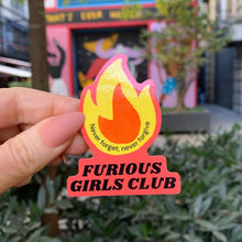 Load image into Gallery viewer, Furious Girls Club Sticker  | Vinyl Die Cut Decal