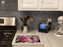 Load image into Gallery viewer, Beets by Gary Kwiatek Glass Cutting Boards – Durable, Decorative Kitchen Art Large