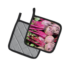 Load image into Gallery viewer, Beets by Gary Kwiatek Pot Holders - Set of 2 Decorative Kitchen Helpers | Made in the USA