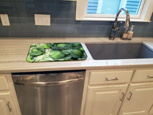 Load image into Gallery viewer, Cabbage by Gary Kwiatek Dish Drying Mat – Absorbent, Artistic Kitchen Essentials