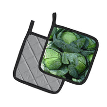 Load image into Gallery viewer, Cabbage by Gary Kwiatek Pot Holders - Set of 2 Decorative Kitchen Helpers | Made in the USA