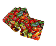 Load image into Gallery viewer, Chilis by Gary Kwiatek Foam Coaster