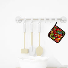 Load image into Gallery viewer, Chilis by Gary Kwiatek Pot Holders - Set of 2 Decorative Kitchen Helpers | Made in the USA