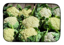 Load image into Gallery viewer, Cauliflower by Gary Kwiatek Dish Drying Mat – Absorbent, Artistic Kitchen Essentials