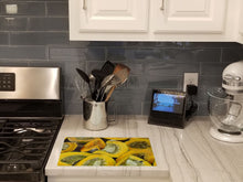 Load image into Gallery viewer, Squash by Gary Kwiatek Glass Cutting Boards – Durable, Decorative Kitchen Art Large