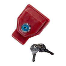 Load image into Gallery viewer, Red Random Keyed Gladhand Lock | GHL50030