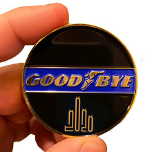 Load image into Gallery viewer, DL8-05 GOOD BYE 2020 Challenge Coin It was not a GoodYear Sorry We're Closed until 2021