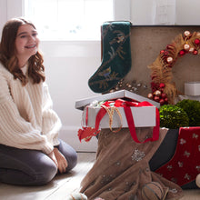 Load image into Gallery viewer, Extra large snowflake tree skirt, taupe
