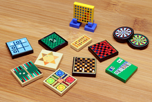 Load image into Gallery viewer, Classic Board Games Pack made using LEGO parts - B3 Customs